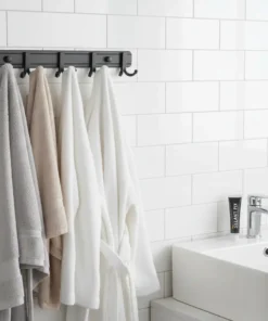 Porte manteau salle de bain sans percer