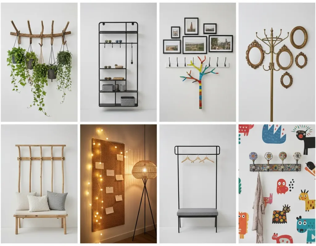10 idées de décoration autour du porte-manteau