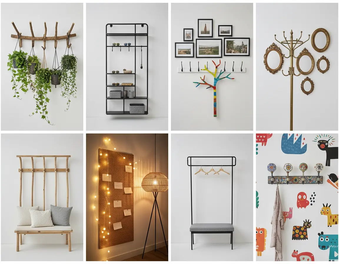10 idées de décoration autour du porte-manteau