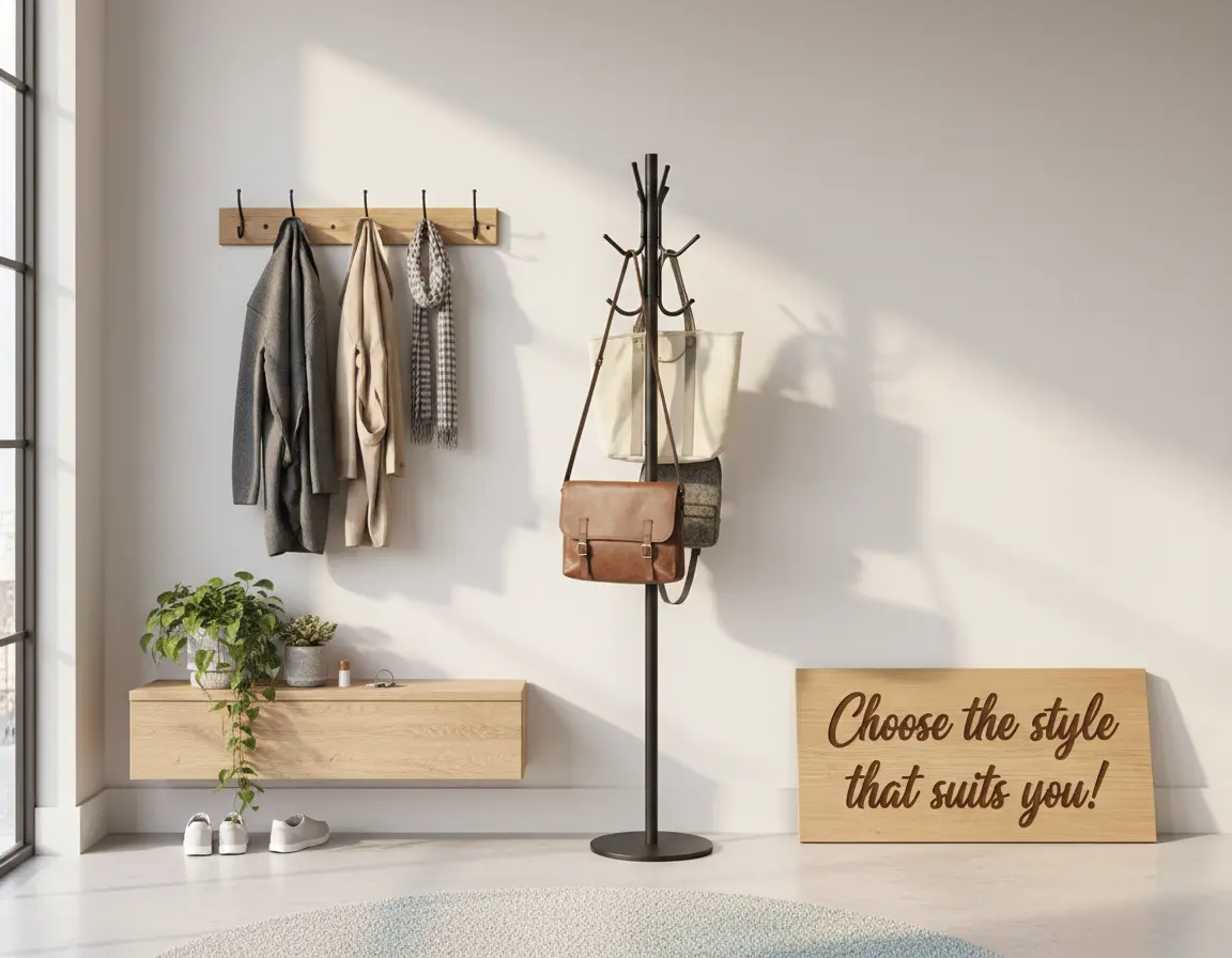 Comment choisir un porte manteau pour votre appartement ?
