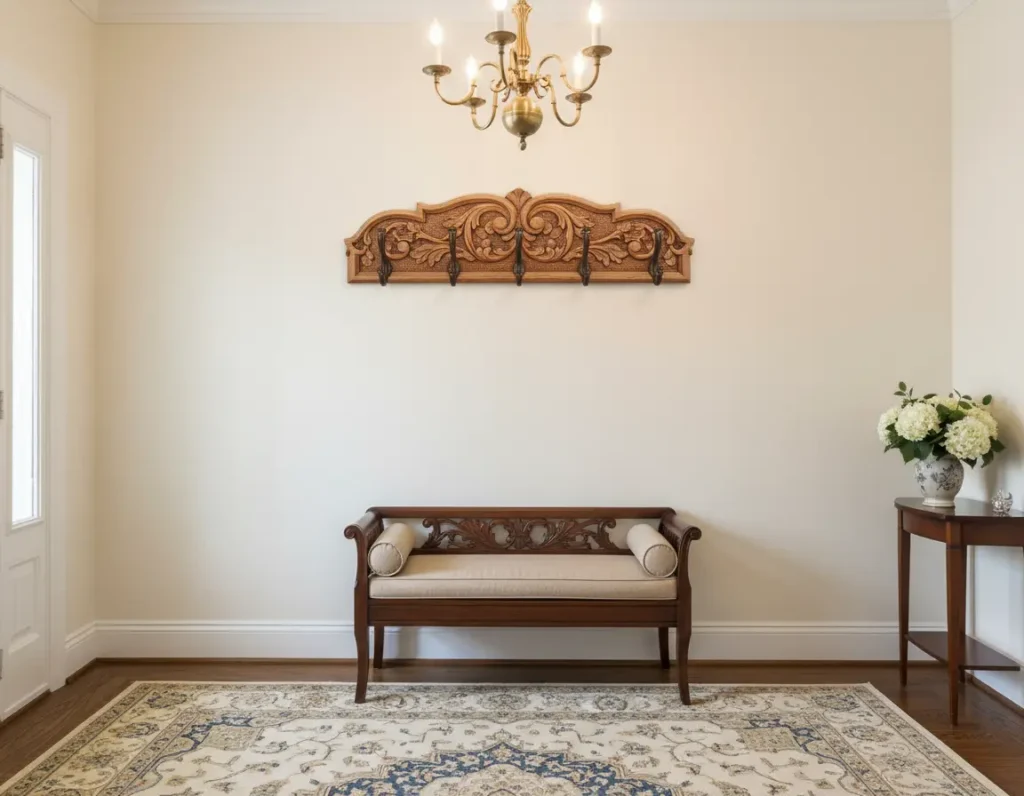 Porte-manteau moderne en acier inoxydable